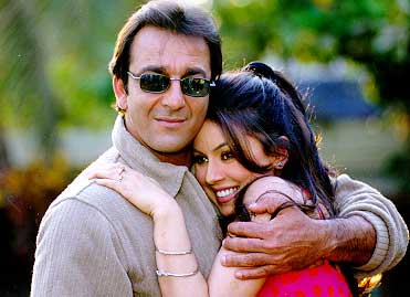 Sanjay Dutt and Mahima Chaudhury