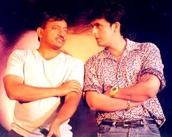 Ramgopal Varma and Sonu Nigam