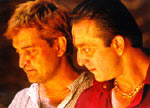 Mahesh Manjerekar and Sanjay Dutt