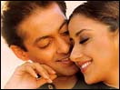 Salman Khan and Manisha Koirala in Khamoshi