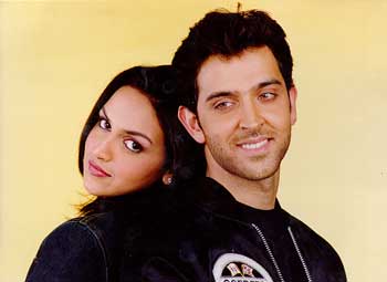 Esha Deol and Hrithik Roshan