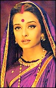 Aishwarya Rai as Paro in Devdas