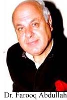 Dr Farooq Abdullah